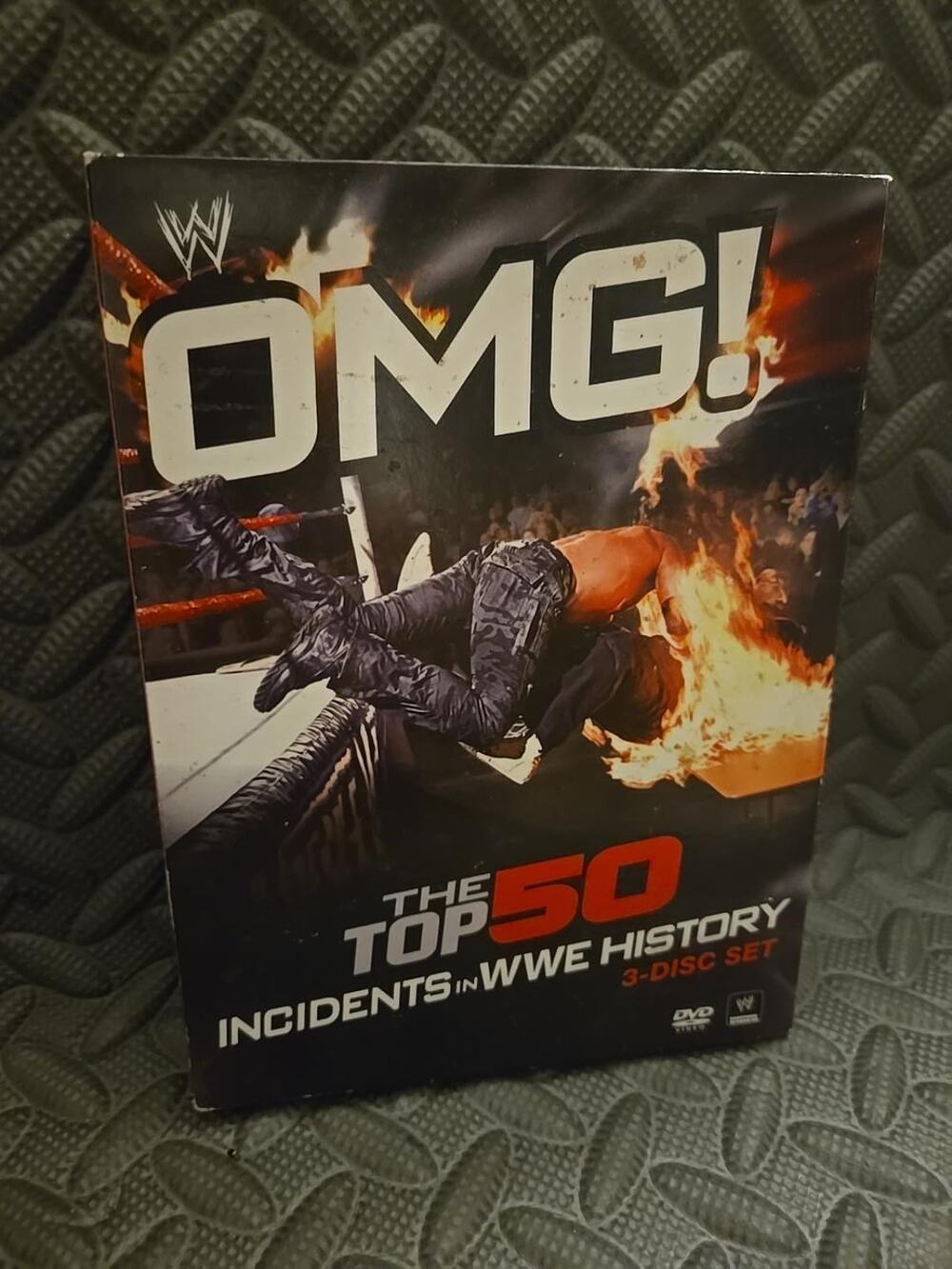 WWE OMG! The Top 50 Incidents in WWE History 3-Disc DVD Set 2011
